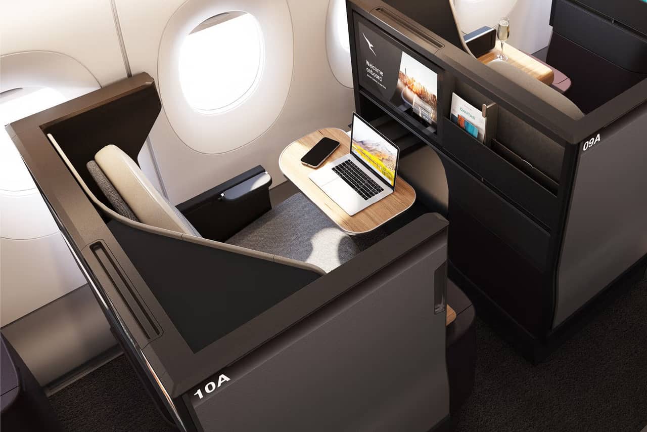 A Business suite made up as a bed